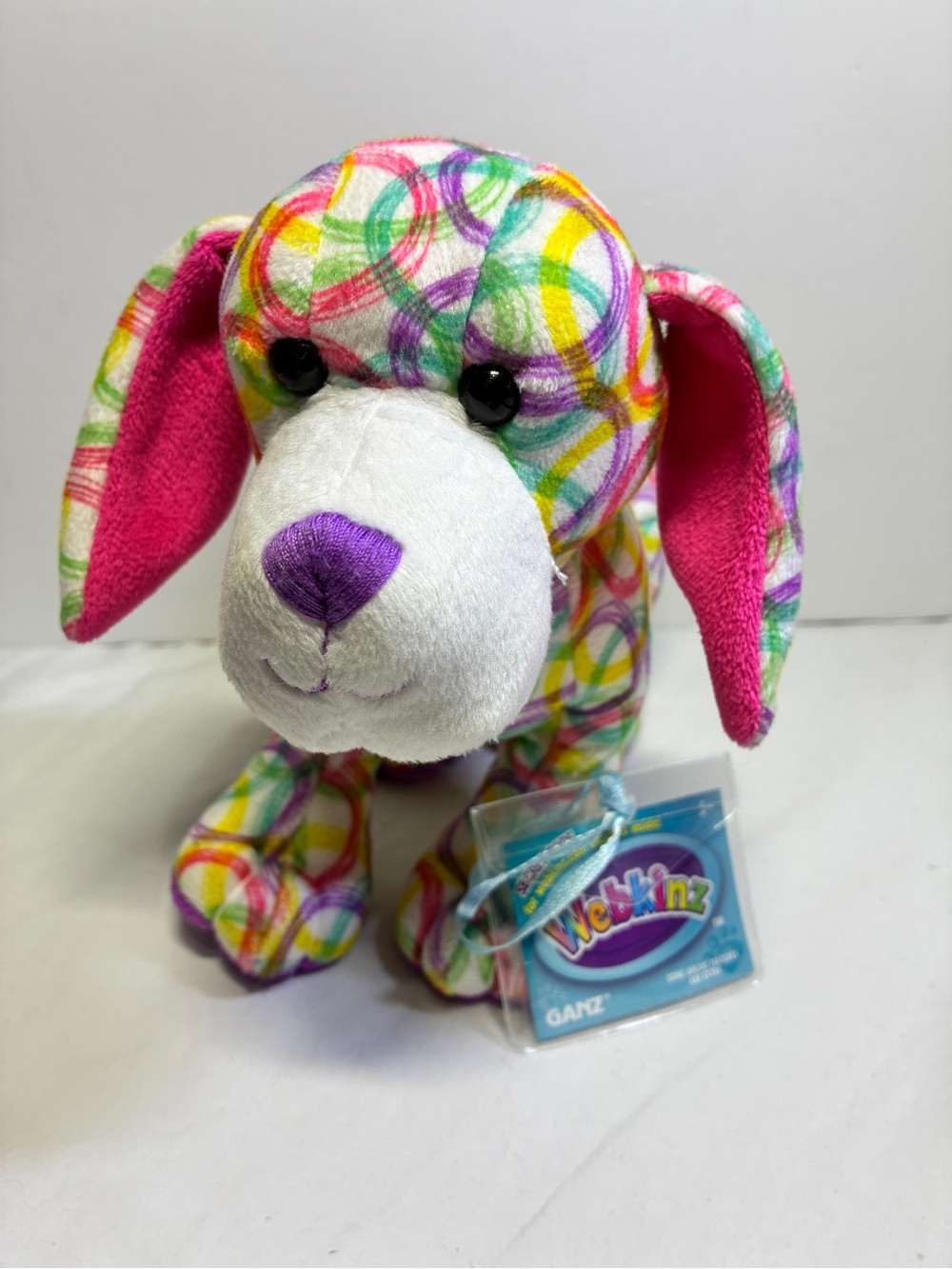 Ganz Webkinz Scribbles  Pup Dog Unused Sealed Code